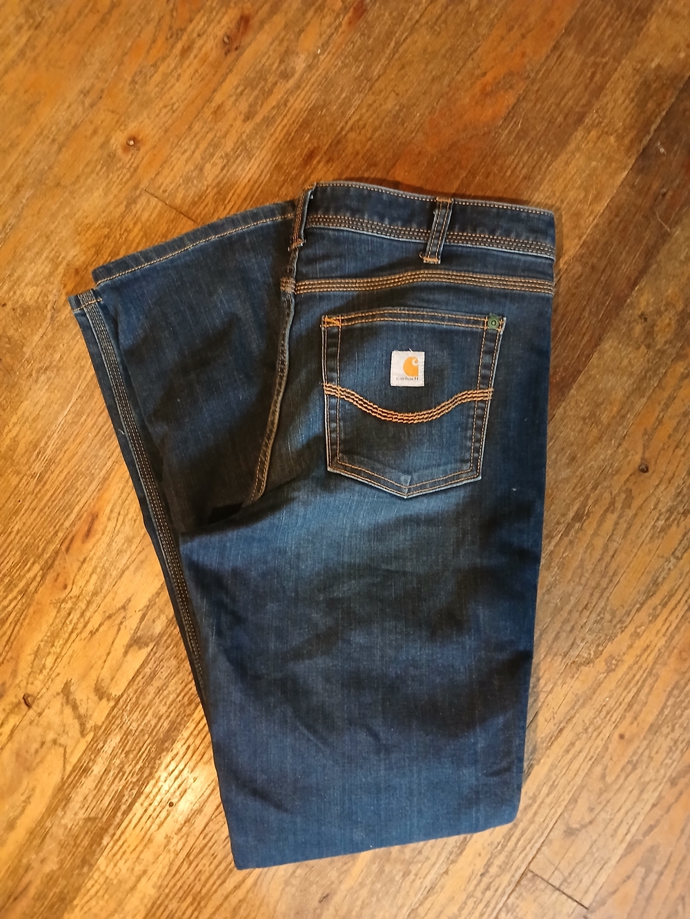 Carhartt Blue Denim Jeans Slim Fit